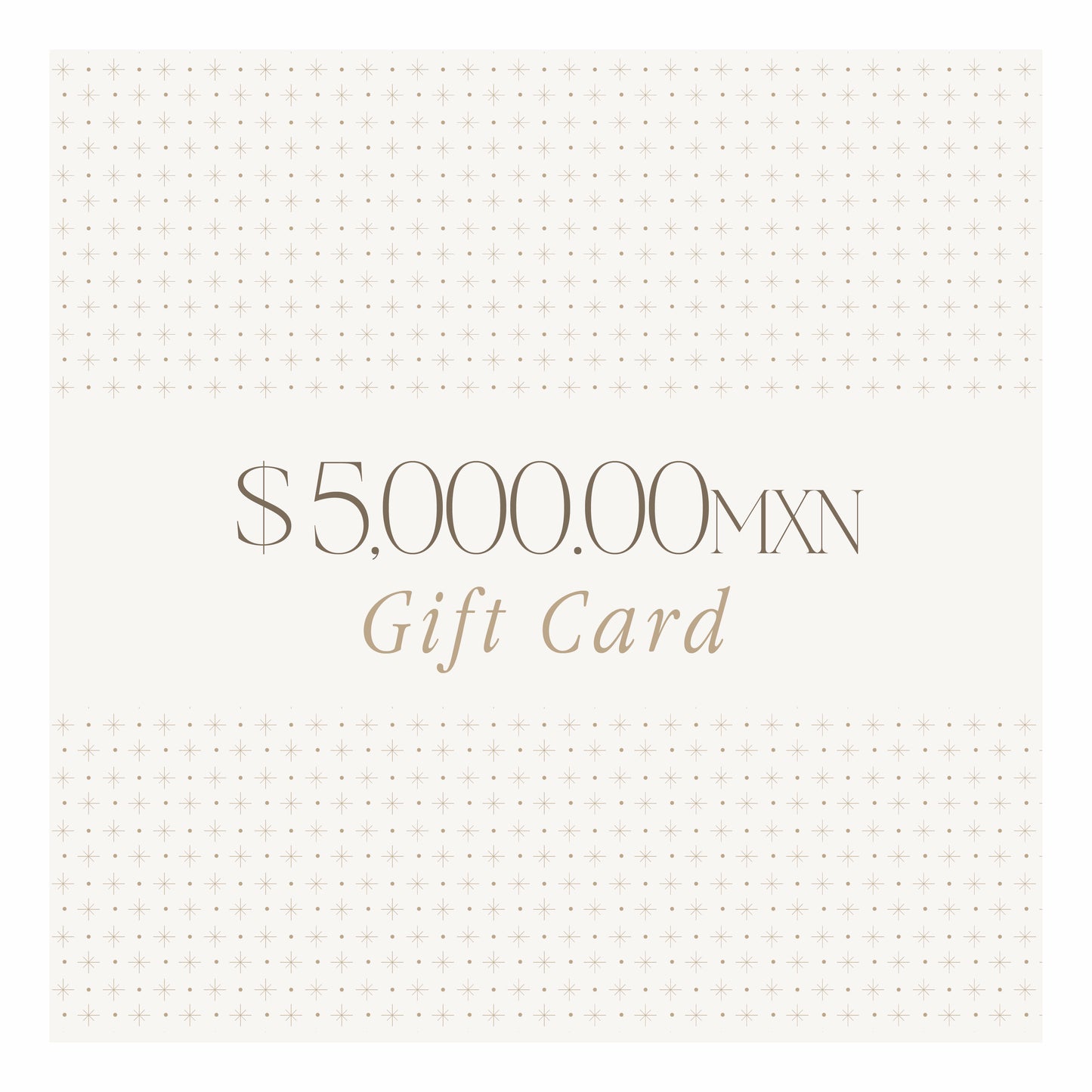 Gift Card Experience