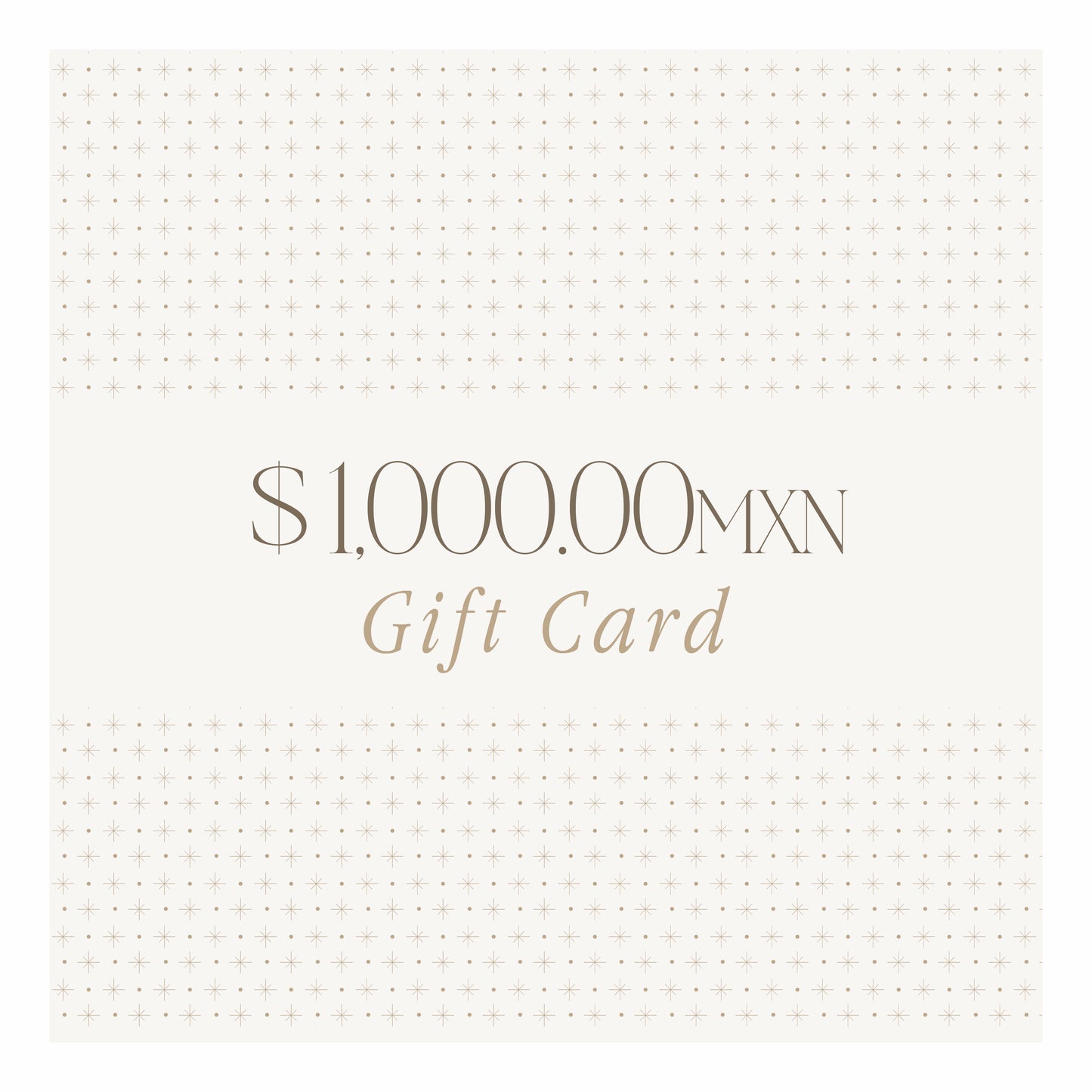 Gift Card Experience