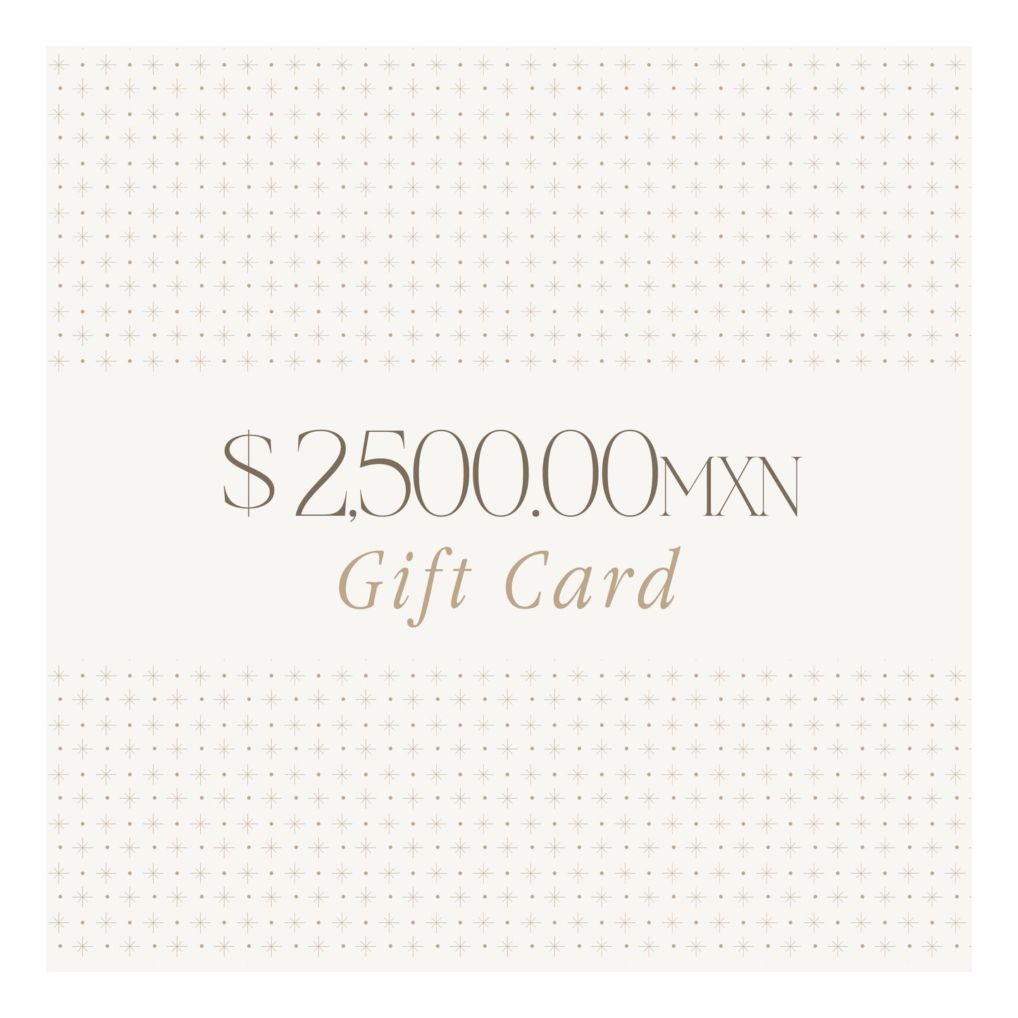 Gift Card Experience